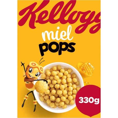 KELLOGG'S MIEL POPS CRACKS 330g