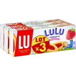 LU BARQUETTE FRAMBOISE 3X120g 360g
