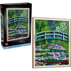 LEGO 31220® ART CLAUDE MONET LE BASSIN AUX NYMPHEAS HARMONIE VERTE