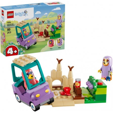LEGO 11216® BLUEY LES GRAND-MERES AVEC BINGO ET BLUEY