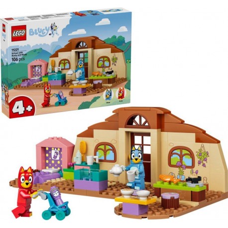LEGO 11221® BLUEY L'ECOLE AVEC RUSTY ET BLUEY