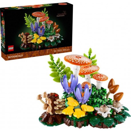 LEGO 11505® BOTANICALS LES CHAMPIGNONS DES BOIS