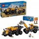LEGO 60494® CITY GREAT VEHICLES LE CAMION BENNE ET LA CHARGEUSE FRONTALE