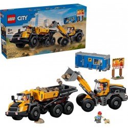 LEGO 60494® CITY GREAT VEHICLES LE CAMION BENNE ET LA CHARGEUSE FRONTALE