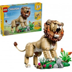 LEGO 31386® CREATOR ANIMAUX SAUVAGES LE LION MAJESTEUX