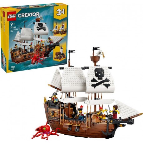 LEGO 31387® CREATOR BATEAU PIRATE MYTHIQUE
