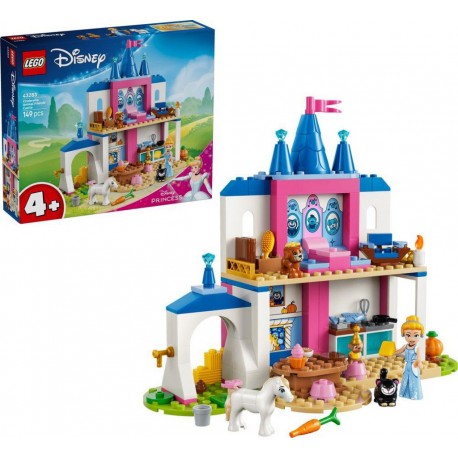 LEGO 43283® DISNEY PRINCESS CHATEAU DE CENDRILLON ET SES AMIS ANIMAUX