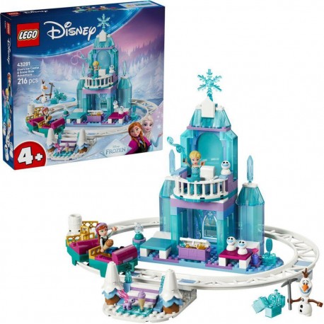 LEGO 43281® DISNEY PRINCESS™ LE CHATEAU DE GLACE ET LA PISTE ENNEIGEE D’ELSA