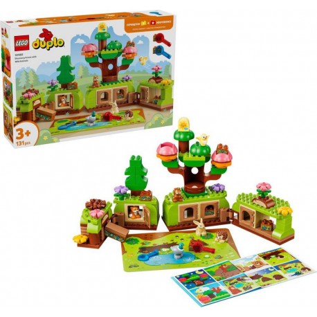 LEGO 10480® DUPLO™ DECOUVERTE DE LA FORET AVEC DES ANIMAUX SAUVAGES