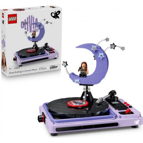 LEGO 43029® EDITIONS MUSIC LA LUNE DE CONCERT D'OLIVIA RODRIGO