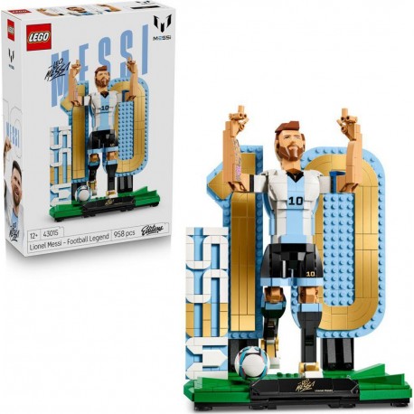 LEGO 43015® EDITIONS SPORTS LIONEL MESSI LEGENDE DU FOOT