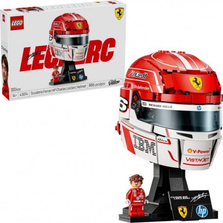 LEGO 43014® EDITIONS VEHICLES SCUDERIA FERRARI HP CASQUE DE CHARLES LECLERC