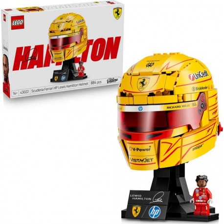 LEGO 43022® EDITIONS VEHICLES SCUDERIA FERRARI HP CASQUE DE LEWIS HAMILTON