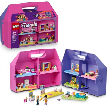 LEGO 42697® FRIENDS LA MAISON DE POUPEE DANS LA VALISE CREATIVE