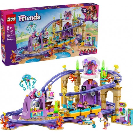 LEGO 42703® FRIENDS LES MONTAGNES RUSSES DES SIRENES