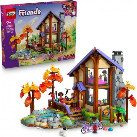 LEGO 42705® FRIENDS LA CABANE CHALEUREUSE DANS LA FORET