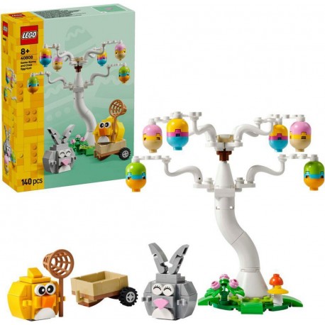 LEGO 40808® ICONIC LE LAPIN DE PAQUES ET LA CHASSE AUX ŒUFS