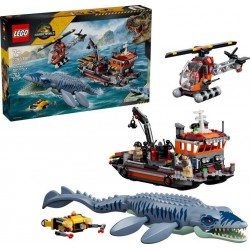 LEGO 77983® JURASSIC WORLD L’ATTAQUE DU BATEAU PAR LE MOSASAURE