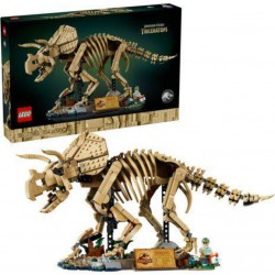 LEGO 77985® JURASSIC WORLD LES FOSSILES DE DINOSAURE LE TRICERATOPS