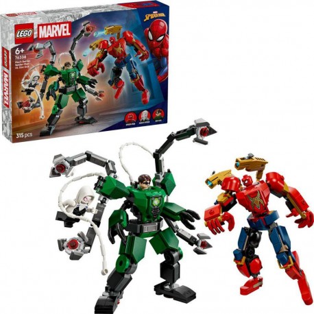 LEGO 76338® MARVEL SUPER HEROES™ LE COMBAT DES ROBOTS SPIDER-MAN CONTRE DOCTEUR OCTOPUS