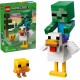 LEGO 21582® MINECRAFT POULE CHEVAUCHEE