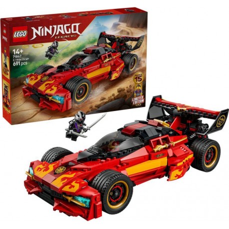 LEGO 71867® NINJAGO LE CHARGEUR NINJA X-1 15E ANNIVERSAIRE