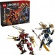 LEGO 71870® NINJAGO LES ROBOTS TITAN JUMEAUX
