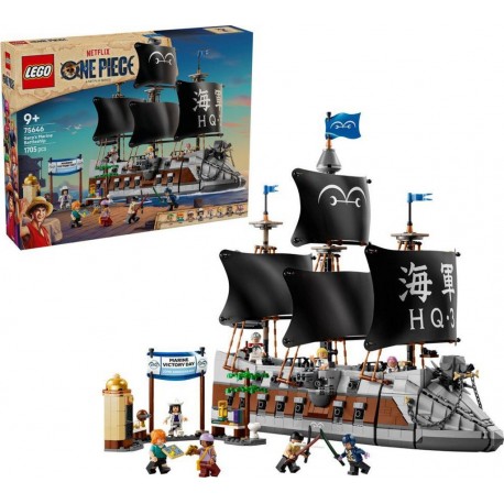 LEGO 75646® ONE PIECE LE NAVIRE DE LA MARINE DE GARP