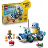 LEGO 72156® POKEMON SMART PLAY™ L’AVENTURE DE CARAPUCE AVEC LE BUGGY DU DRESSEUR