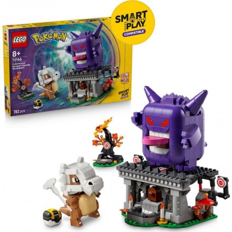 LEGO 72166® POKEMON SMART PLAY™ L’AFFRONTEMENT TERRIFIANT ENTRE OSSELAIT ET ECTOPLASMA