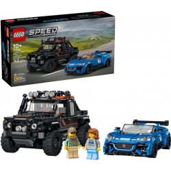 LEGO 77264® SPEED CHAMPIONS LA JAGUAR PROJECT 7 ET LE LAND ROVER DEFENDER