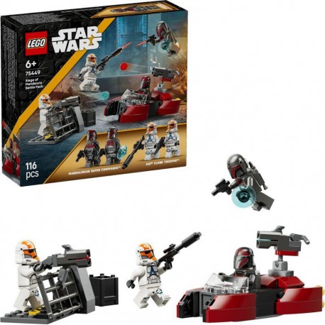 LEGO 75449® STAR WARS™ PACK DE COMBAT LE SIEGE DE MANDALORE
