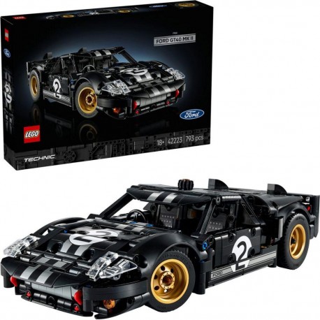 LEGO 42223® TECHNIC LA VOITURE DE COURSE 1966 FORD GT40 MKII