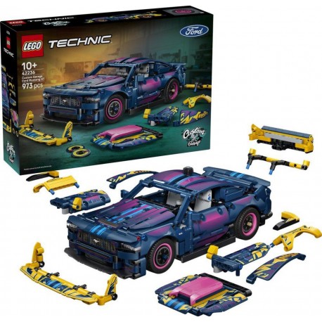 LEGO 42236® TECHNIC VOITURE FORD MUSTANG GT A PERSONNALISER