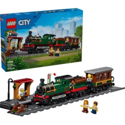 LEGO 60511®CITY TRAINS LE TRAIN A VAPEUR RETRO