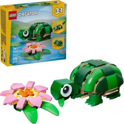 LEGO 31377®CREATOR LA TORTUE ET LA FLEUR DE NENUPHAR