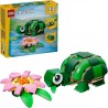 LEGO 31377®CREATOR LA TORTUE ET LA FLEUR DE NENUPHAR
