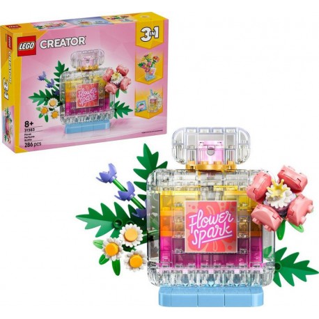 LEGO 31383®CREATOR FLACON DE PARFUM AU DECOR FLORAL