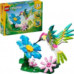 LEGO 31384®CREATOR ANIMAUX SAUVAGES LE COLIBRI COLORE