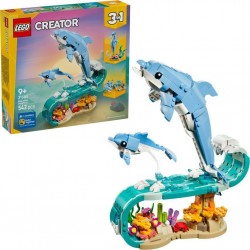 LEGO 31385®CREATOR ANIMAUX MARINS LES BEAUX DAUPHINS
