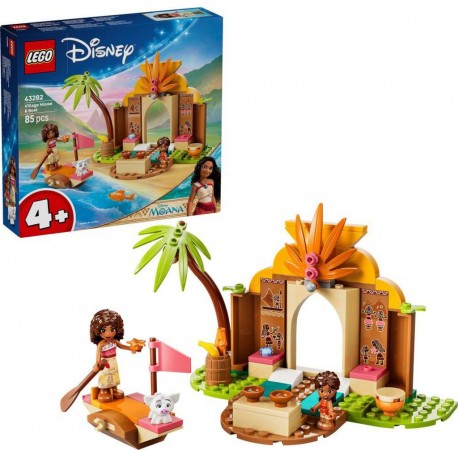 LEGO 43282®DISNEY PRINCESS MAISON DE VILLAGE ET PIROGUE DE VAIANA