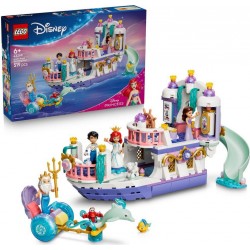 LEGO 43299®DISNEY PRINCESS LE BATEAU DU MARIAGE ROYAL D’ARIEL