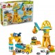 LEGO 10476®DUPLO® MA VILLE LE CHANTIER ET LES VEHICULES DE CONSTRUCTION 3-EN-1