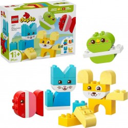 LEGO 10477®DUPLO® MES PREMIERS PAS LES JOLIS ANIMAUX CREATIFS 3-EN-1