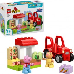 LEGO 10468®DUPLO® PEPPA PIG TRACTEUR ET MARCHE