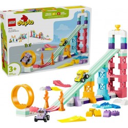 LEGO 10478®DUPLO™ TOWN RAMPES CREATIVES 3 EN 1 AVEC VEHICULES