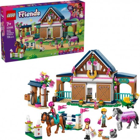 LEGO 42688®FRIENDS L’ECURIE ET L’ECOLE D’EQUITATION