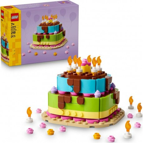 LEGO 40815®ICONIC LE GATEAU D'ANNIVERSAIRE