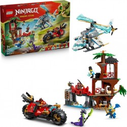 LEGO 71857®NINJAGO® LA CABANE ET LES VEHICULES DES NINJAS