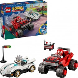 LEGO 77118®SONIC LA VOITURE DE SILVER CONTRE LE MONSTER TRUCK DE KNUCKLES